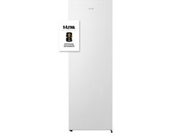 ETNA VV6169NWIT - Vrijstaande vriezer - No-Frost - 169 cm hoog - Wit - Energielabel E - Geschikt voor schuur tot -15°C - FastFreeze - 5 lades + opbergvak