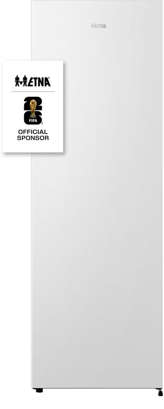 ETNA VV6169NWIT - Vrijstaande vriezer - No-Frost - 169 cm hoog - Wit - Energielabel E - Geschikt voor schuur tot -15°C - FastFreeze - 5 lades + opbergvak