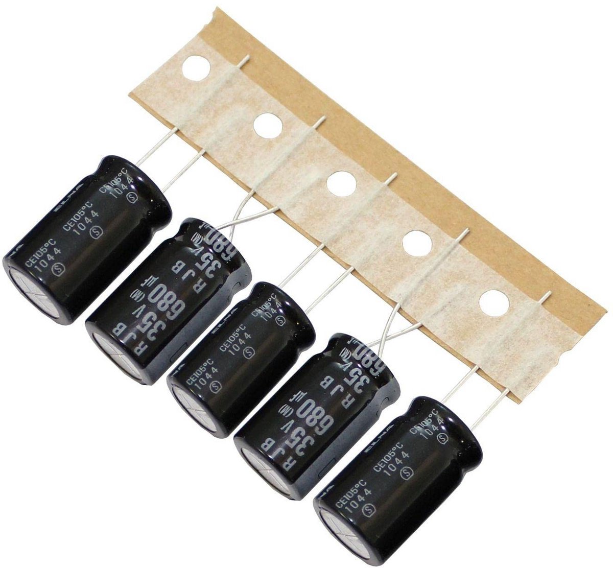 10 Stuks Radiale Elektrolytische Condensator 680µF 35V 105°C - 12,5x20mm