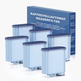 6x Mutital Waterfilter voor Philips Saeco - Filterpatroon voor Koffiemachine - Compatibel met CA6903 AquaClean LatteGo - 3 Maanden per Filter