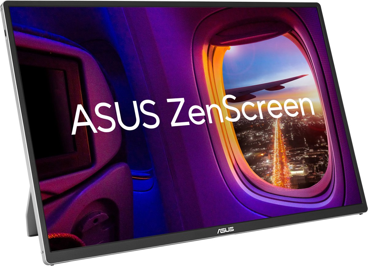 16" ASUS ZenScreen OLED MQ16FC draagbare monitor 1920x1200 WUXGA USB-C mini-HDMI 95% DCI-P3 Flicker Free Low Blue Light - Afbeelding 2