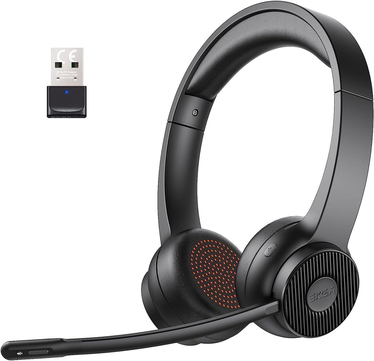 Draadloze Bluetooth Headset met Noise Cancelling voor Bellen en Werk