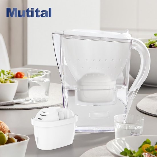 12x Mutital Waterfilters - Filter Patronen compatibel met Brita Maxtra - Geschikt voor Marella, Style, Aluna, Elemaris XL van Merkloos — afbeelding 5