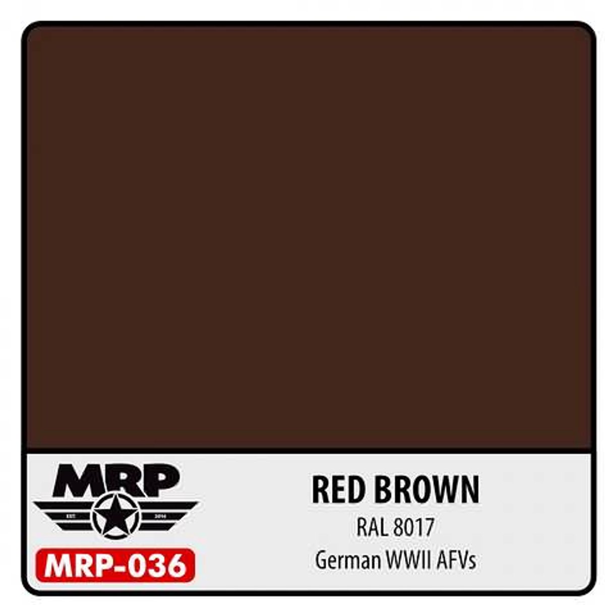 Mr. Paint MRP-036 - Red Brown (RAL 8017) – 30 ml verf voor Airbrush & Detailwerk