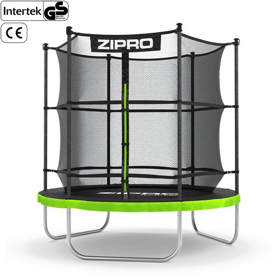 ZIPRO Jump Pro IN - Trampoline - Ø183cm 6FT - Trampoline met veiligheidsnet - Voor kinderen - max. 100 kg