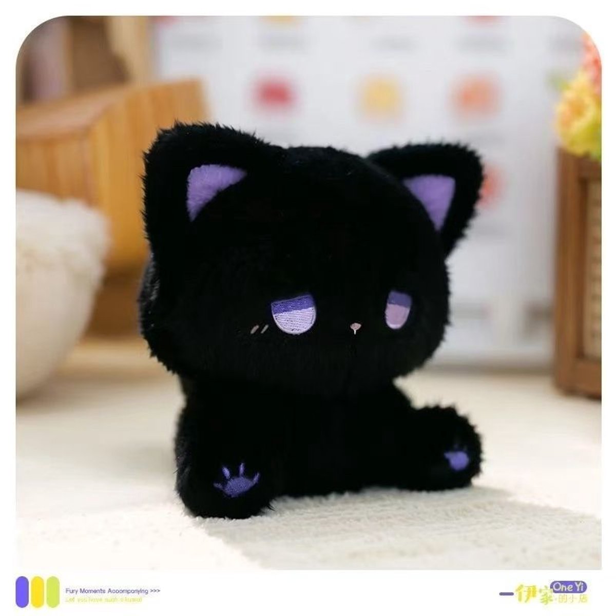 Pluche Knuffels - Leuke zithouding kittens - Emo poppen kittens knuffeldier
