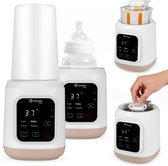 Lionelo ThermUP 3.0 – Baby Flessenwarmer 6in1: Sterilisator, Flesverwarmer, Snel Opwarmen & Ontdooien, Warmhouden 24u, Vloeistoffen en Eten - Flessen - 35-100°C - 400W - BPA-FREE