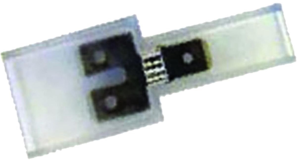 10 stuks Kalitec platte pinconnector, geïsoleerd, 1/2-polig, 6,3 mm x 0,8 mm | Vertind messing | Zacht PVC | Transparant | Connectoren voor automobiel- en elektrische toepassingen