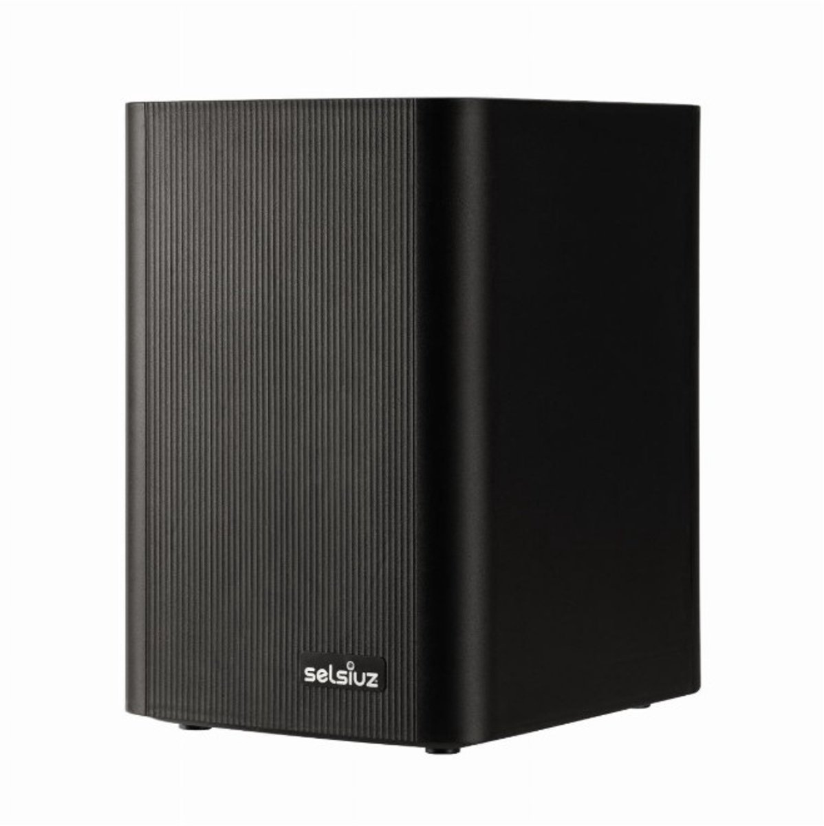 Selsiuz 351202 Push & Turn 3-in-1 Rond Sturdy Black Zwart met Single Boiler
