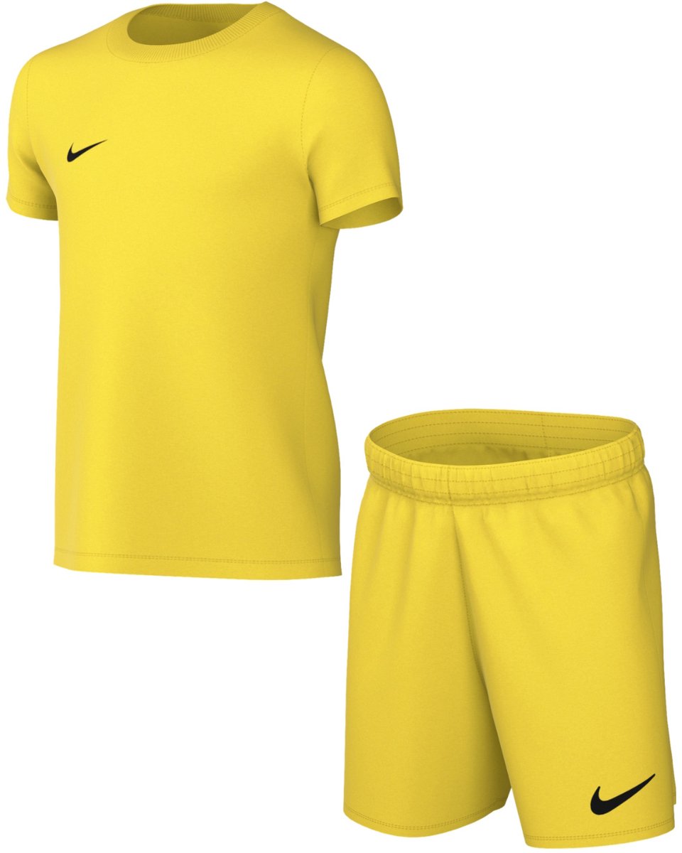 Nike Team Set Sport Kinderen DRY Park Kit Set Geel - Maat S