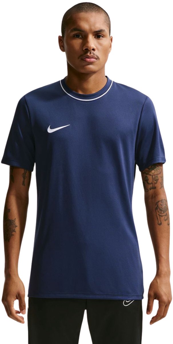 Nike Team T-shirt Heren Dri-FIT Park 26 SS Top Donkerblauw - Maat XS