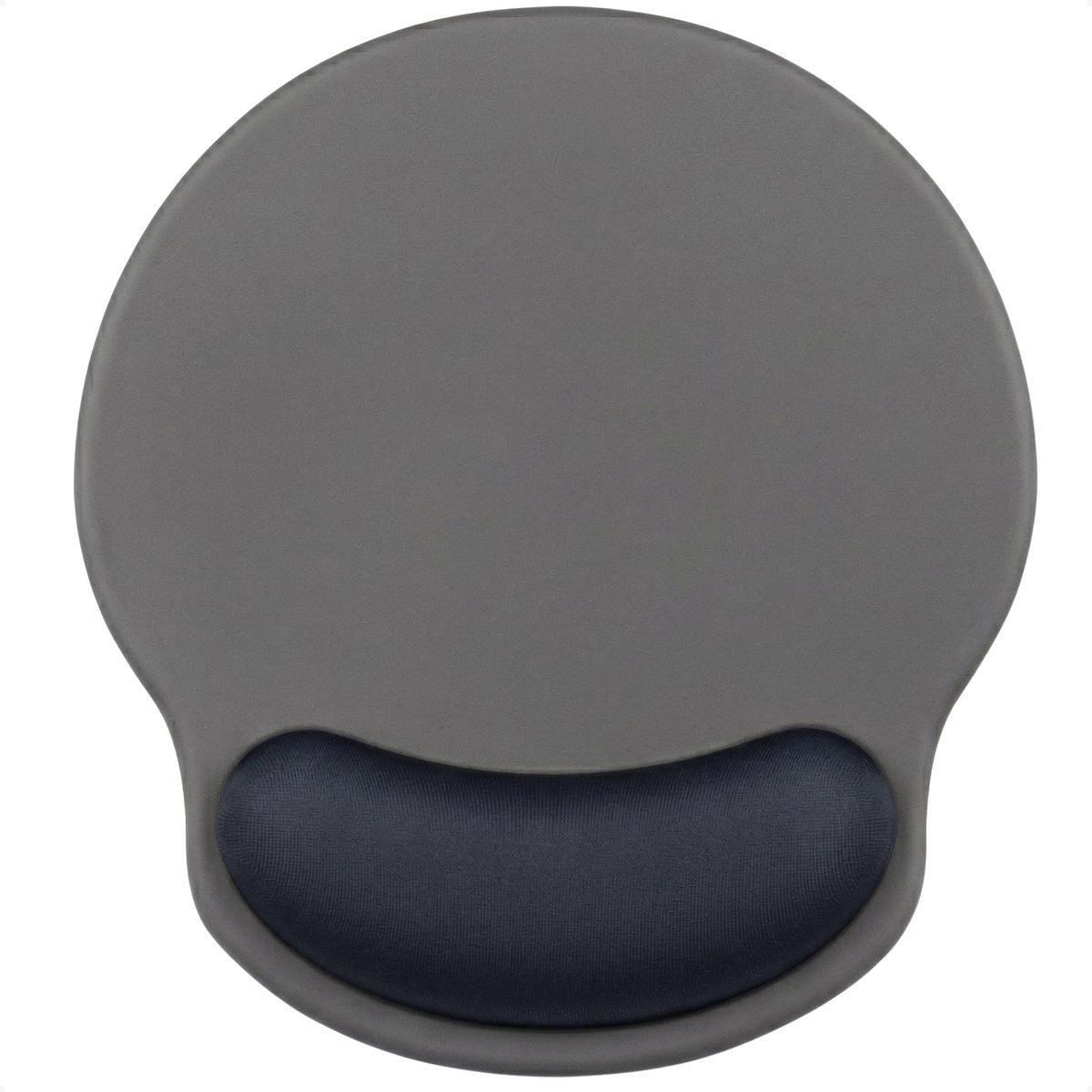 Techidna® - Ergonomische Muismat met Polssteun - Grijs & Zwart - Gelkussen - Antislip - Compact