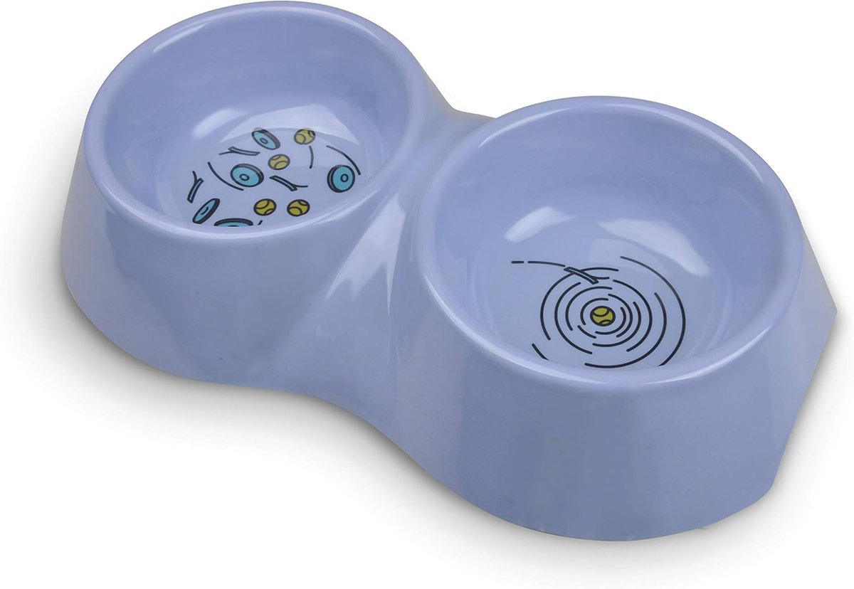Dubbele Voerbak - Honden Eetbak - Voeren en Drinken - Antislip Basis - 32 Ounce Capaciteit - Grote Diner