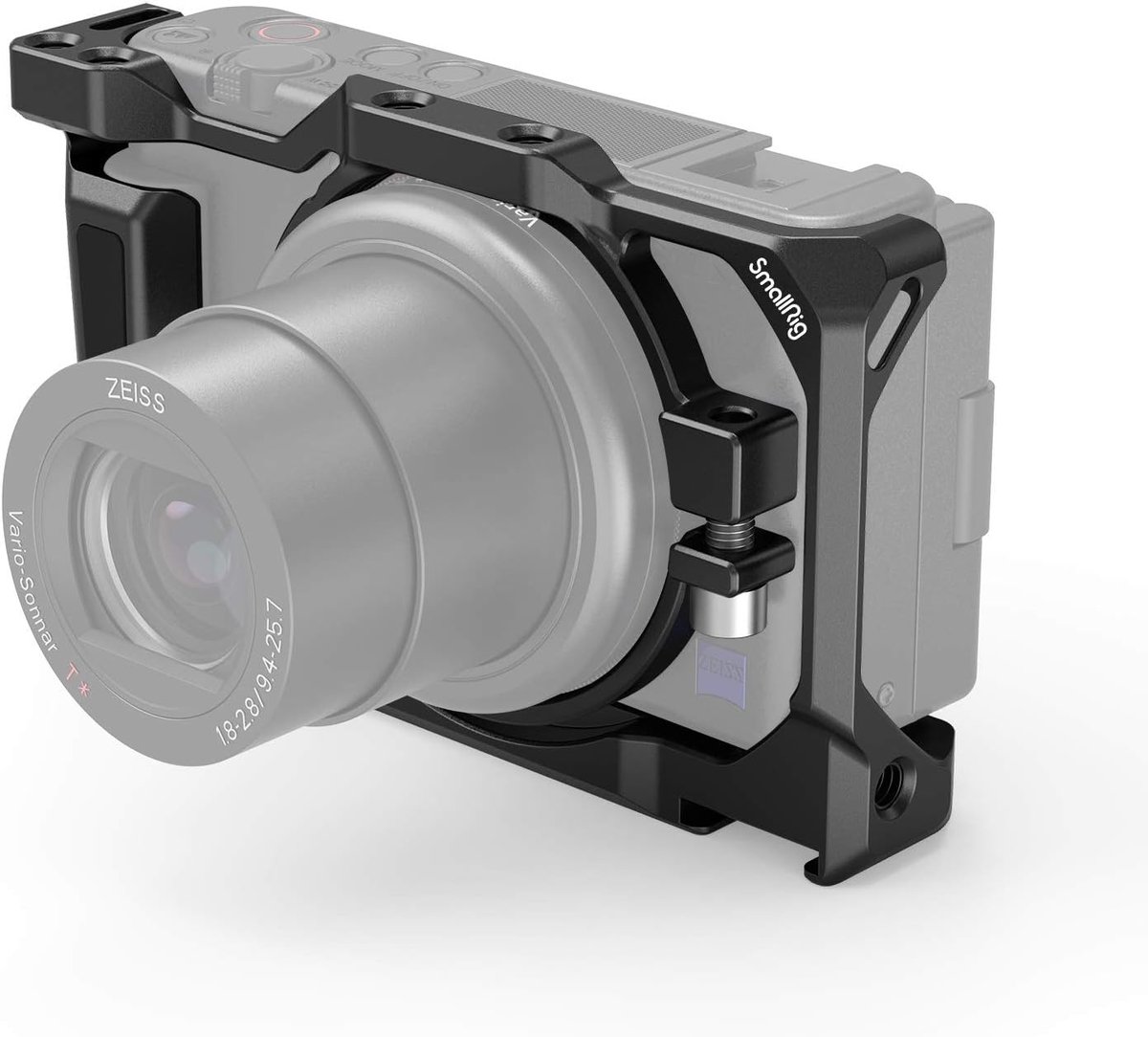 Camera Kooi - Video Rig - Stabilisatie - Geïntegreerde Koude Schoen - 11.9 x 3.8 x 7.45 cm - Zwart