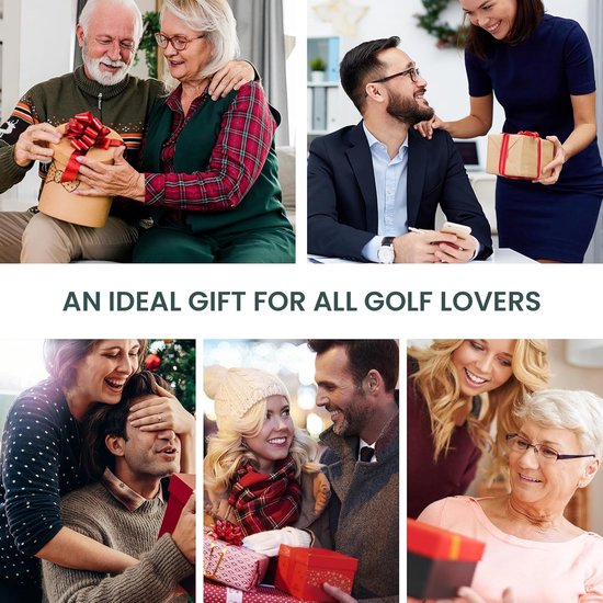 Golfclub Hoes - Hybride Covers - Golfclub Bescherming - Verwisselbare Nummers - Lange Cover - Donker — afbeelding 2