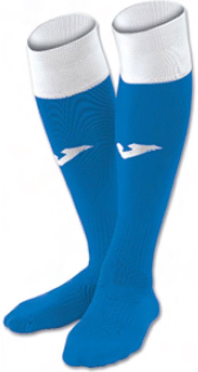 Joma Calcio 24 Voetbalkousen - Royal / Wit | Maat: 34-39