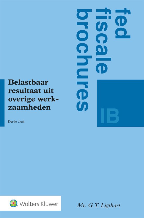 Belastbaar resultaat uit overige werkzaamheden - cover