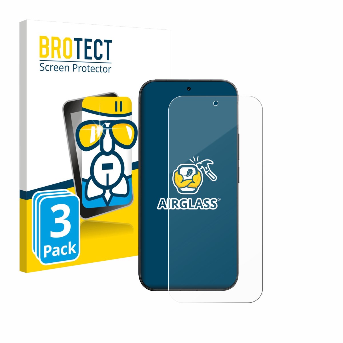 Screenprotector 3 Stuks voor Vivo V70 Beschermglas transparant
