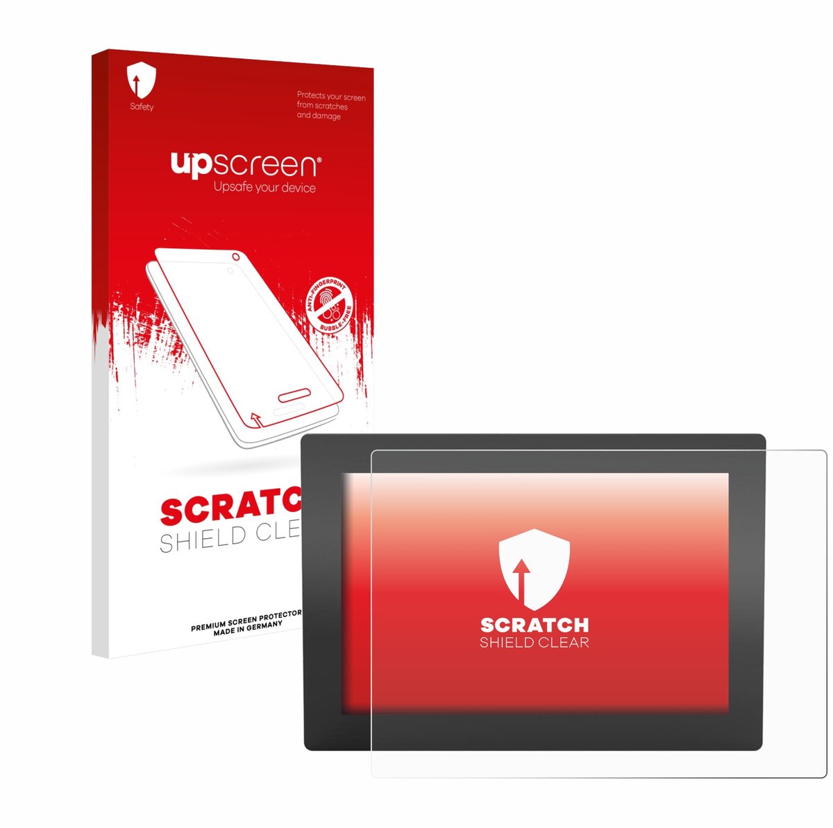 upscreen - Screenprotector voor WAGO Web Panel 400 - Folie Beschermfolie transparant