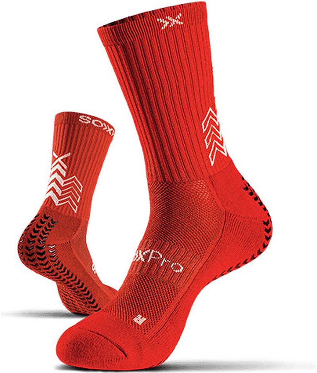 Gearxpro Soxpro Classic Gripsokken - Rood | Maat: 41-46