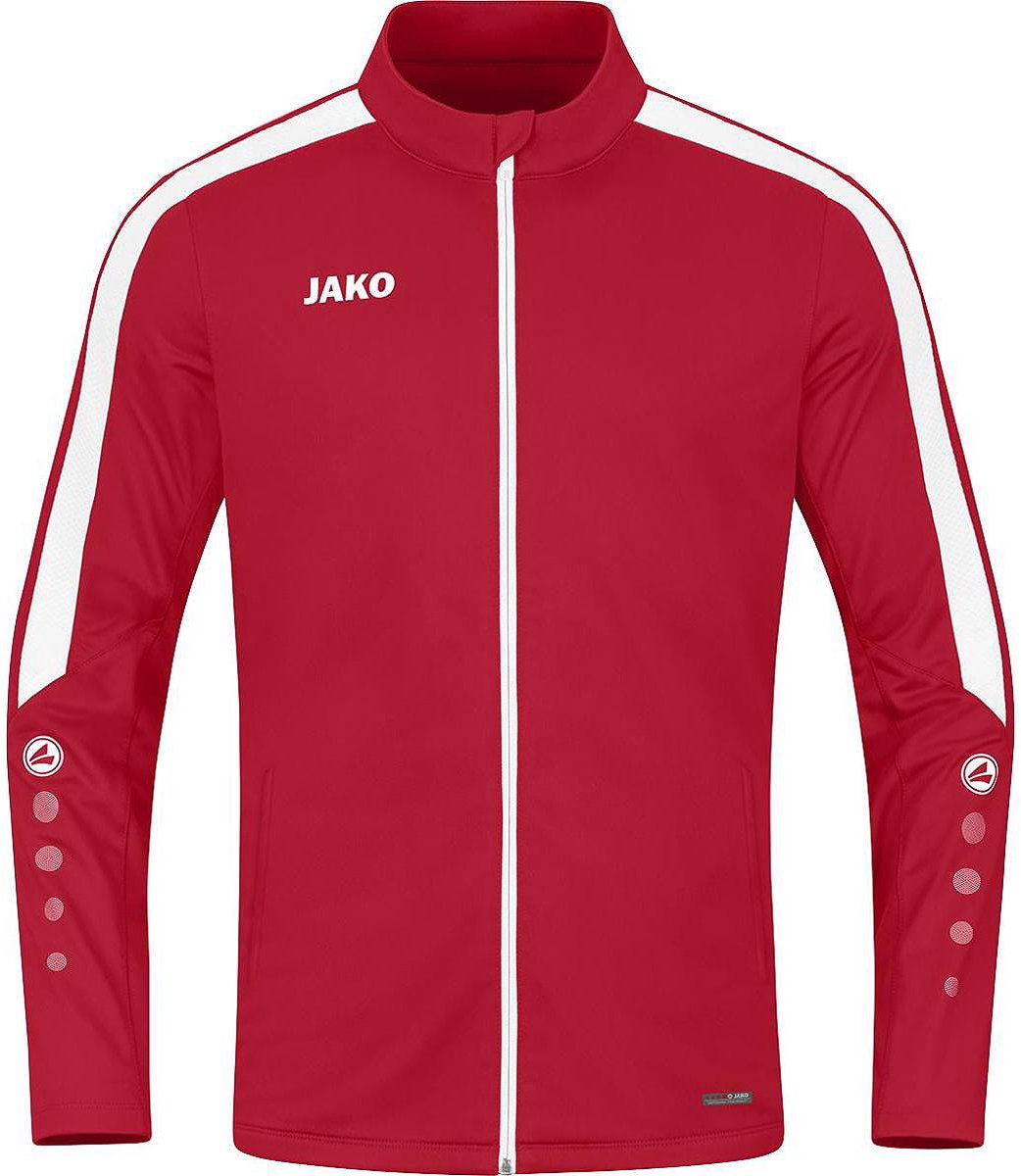 Jako Power Polyestervest Kinderen - Rood | Maat: 128