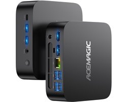 ACEMAGIC K1 Mini PC - AMD Ryzen R2544 (beter dan 4300/max 3,7 GHz/4C/8T) - 16GB DDR4 RAM 512GB SSD - Mini Computer met 4K Display - Windows11 Pro - WiFi 5 - BT4.2 - RJ45