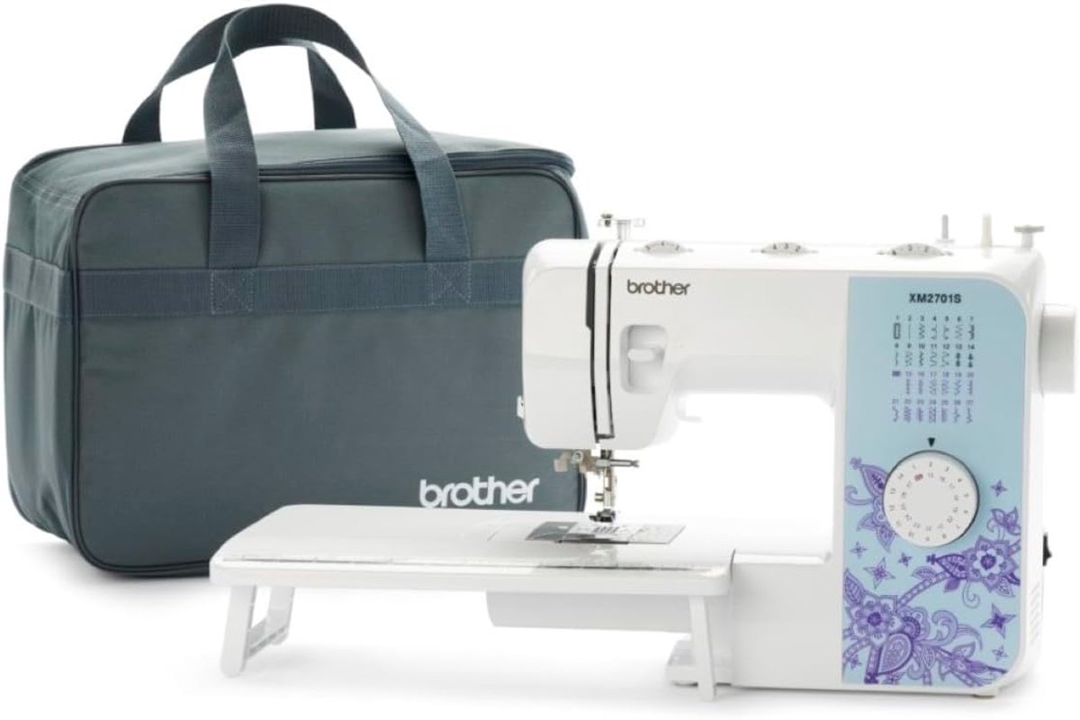Naaimachine - Creatieve machine - Kleding maken - 27 naaiprogramma's - 19x35x43 cm - Wit