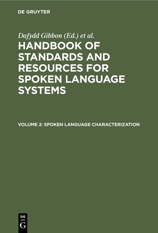 Spoken Language Characterization - cover