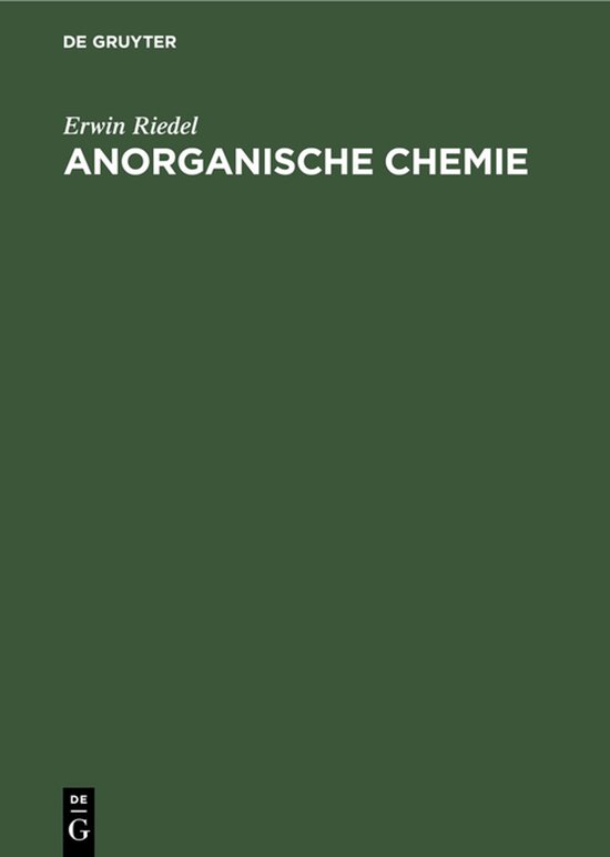 Anorganische Chemie - cover
