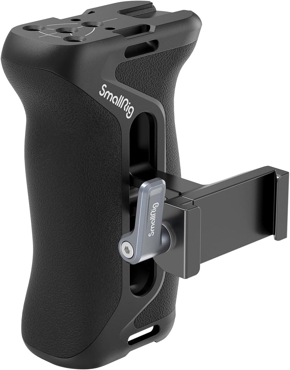 Camera Handgreep - Verstelbare Greep - Stabiele Opnames - Arca Compatibel - 7.1 x 6.9 x 10.5 cm - Zwart
