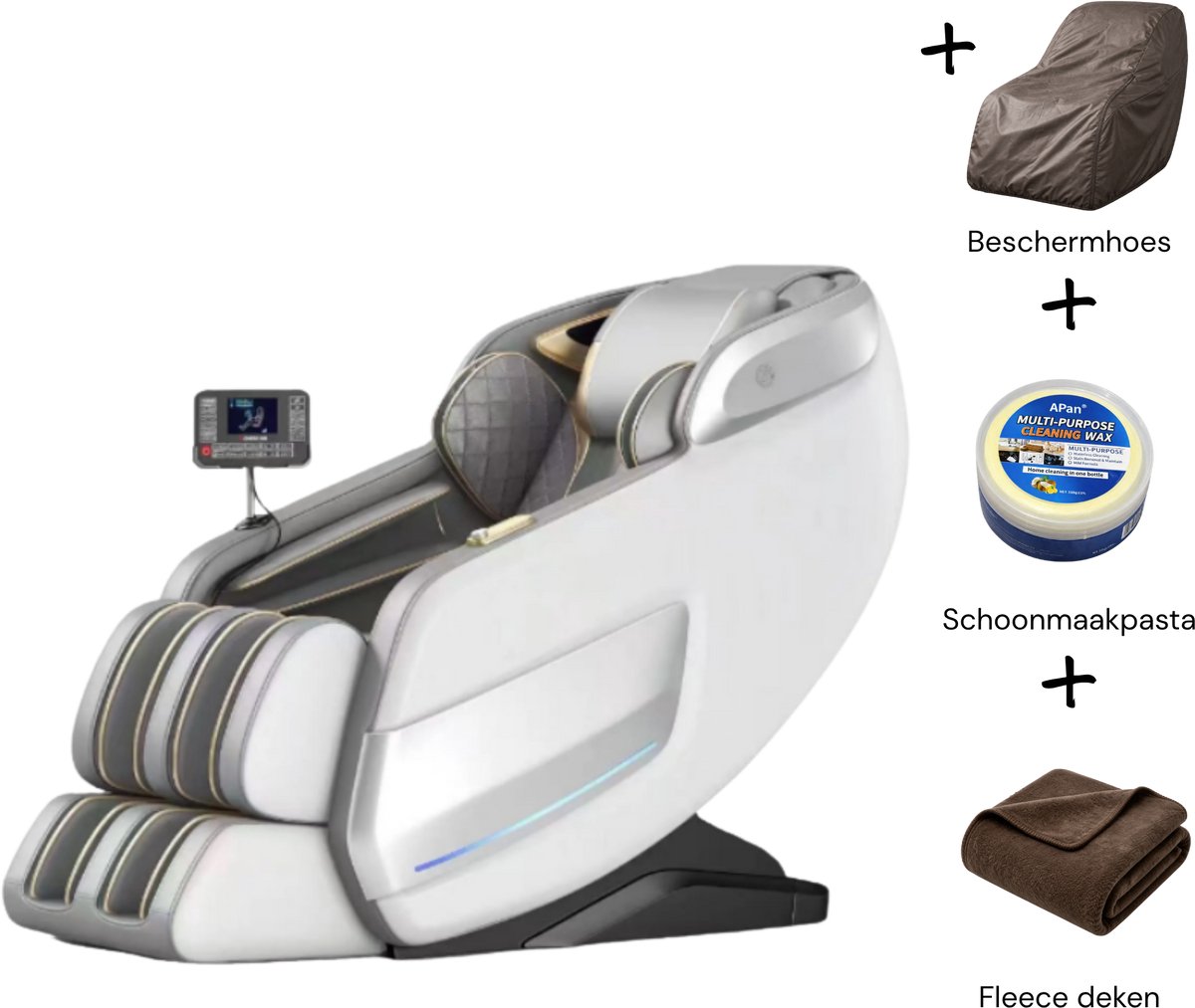 NKS Altura Luxe Shiatsu Massagestoel met Lichaamsscan en - NKS Service - €1.699,95