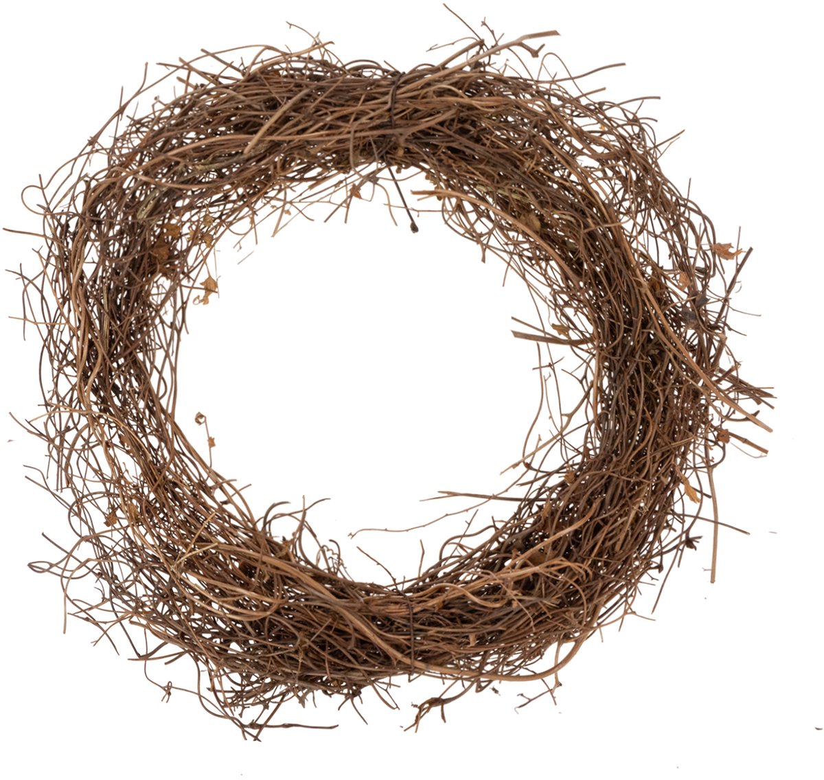 Natuurlijke druivenkrans Ø15cm, set van 10 - Ideaal voor herfst-, kers