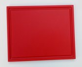 ProChef Snijplank met sapgeul, 1/2 GN rood, 325 x 265 x 15 mm - Per stuk