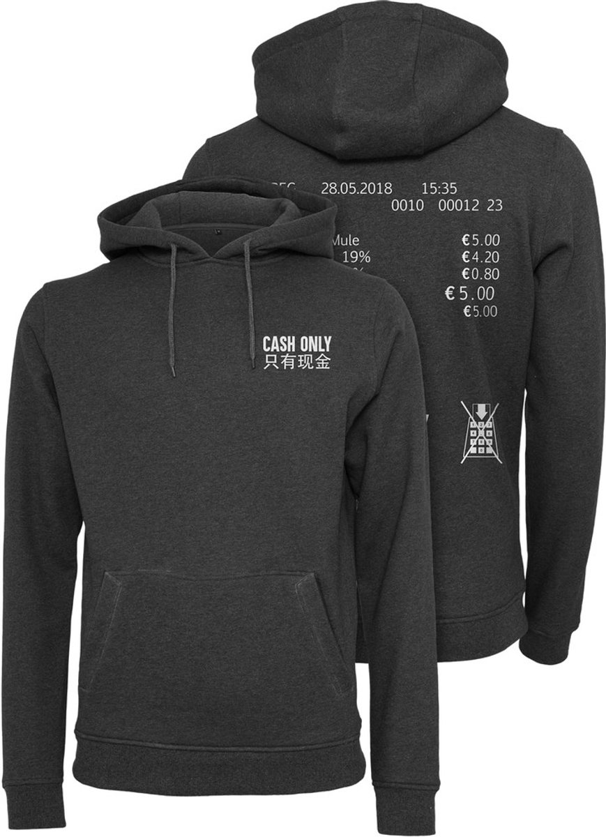 Mister Tee Cash Only Hoodie/trui XS Grijs