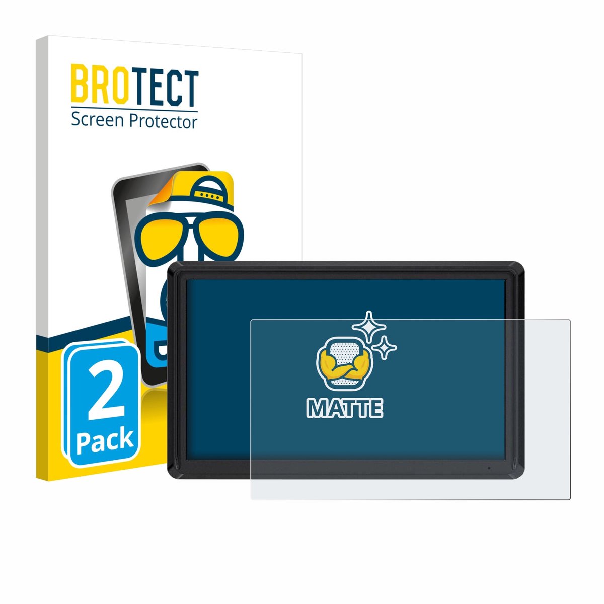 BROTECT - Screenprotector voor Feelworld FW568 V3 6" - Folie Beschermfolie matte 2 Stuks
