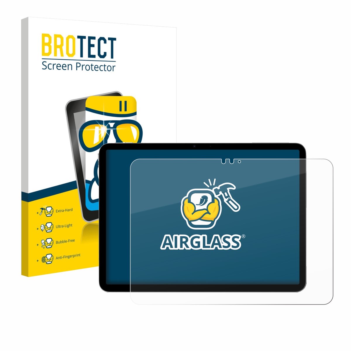 Screenprotector voor Apple iPad Air 11" M4 2026 Beschermglas transparant