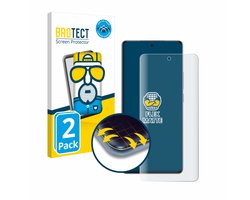 BROTECT - Screenprotector voor realme GT 6 T - Folie Beschermfolie matte volledig dekking 2 Stuks