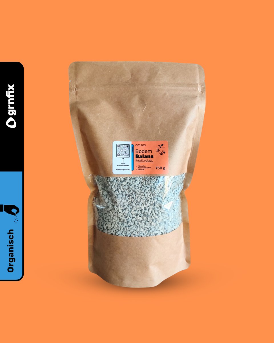 Bodemverbeteraar met mineralen – Voor 15 m² – GRNFIX BodemBalans – 750g