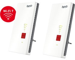 FRITZ! Mesh WiFi Set 2700 – Wi-Fi 7 – 2-pack – Dual-band – 6500 Mbit/s