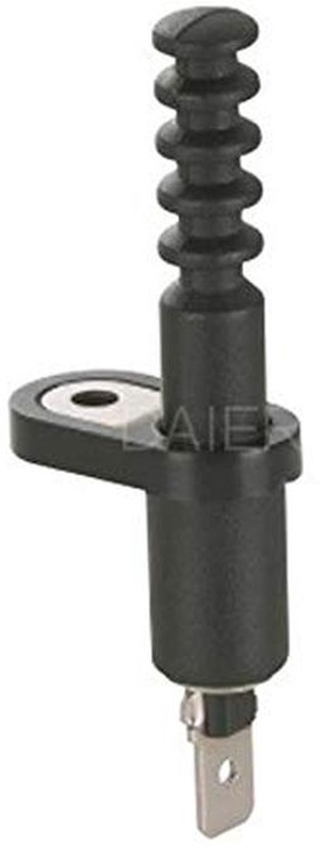 Drukschakelaar - Deurcontact Schakelaar - Universele Opener - 6 Ampère - 63 x 13 x 24 cm - Zwart
