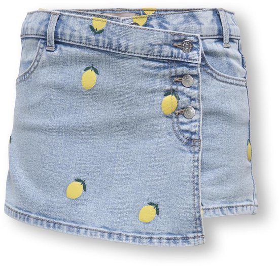 ONLY - KOGBLAIR REG PRINTED SKORT DNM PIM EX - SKORT FILLES