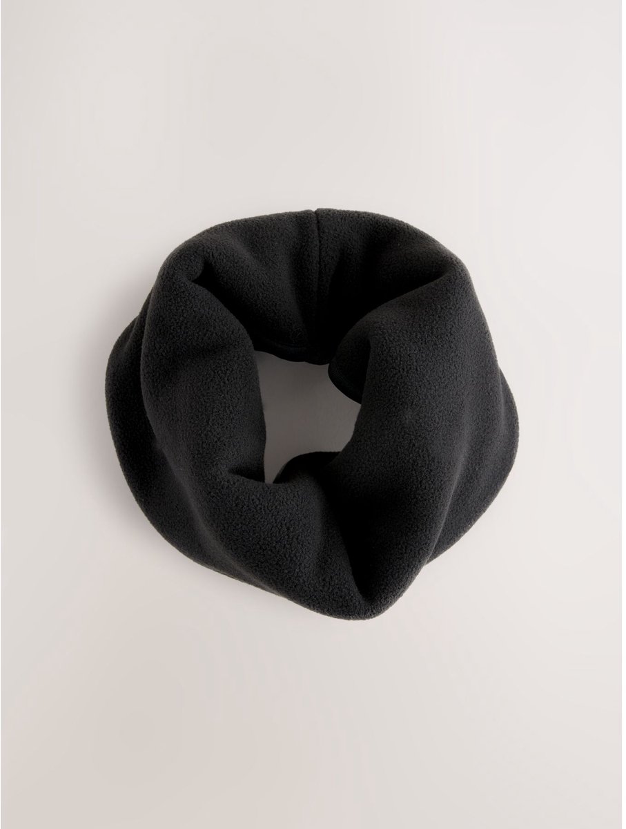 Next - Jongens - Fleece colsjaal - Zwart