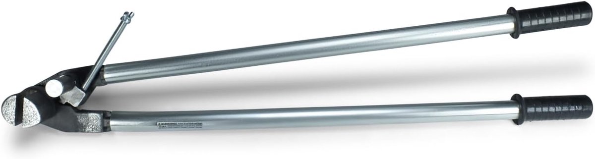Gootijzerbuiger - Afbuigtang - Dakgoten Monteren - Beschermrol - 600mm Lengte - Zilver