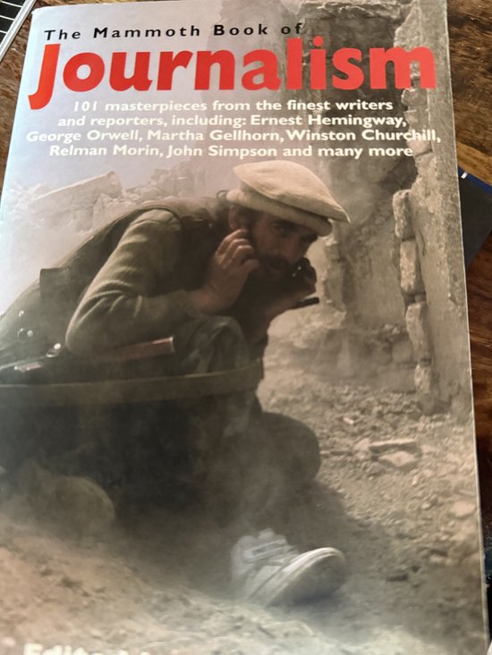 The Mammoth Book of Journalism - cover