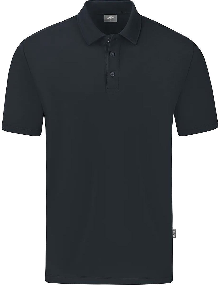 Jako Organic Polo Stretch Dames - Antraciet | Maat: 48