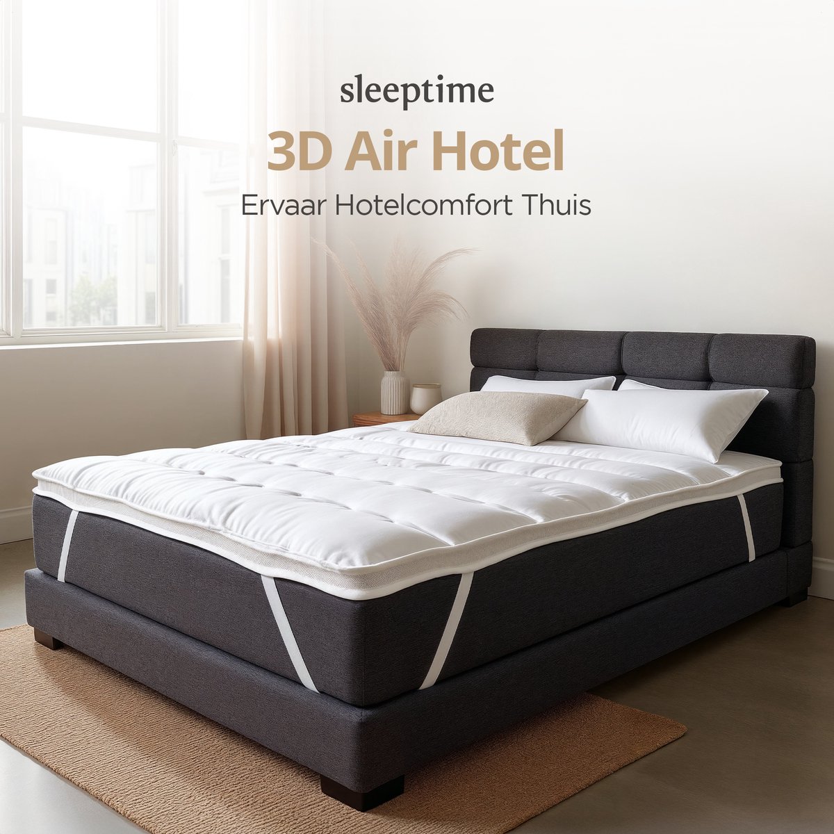 Sleeptime Sleeptime 3D Air Hotel Topper - afbeelding 5
