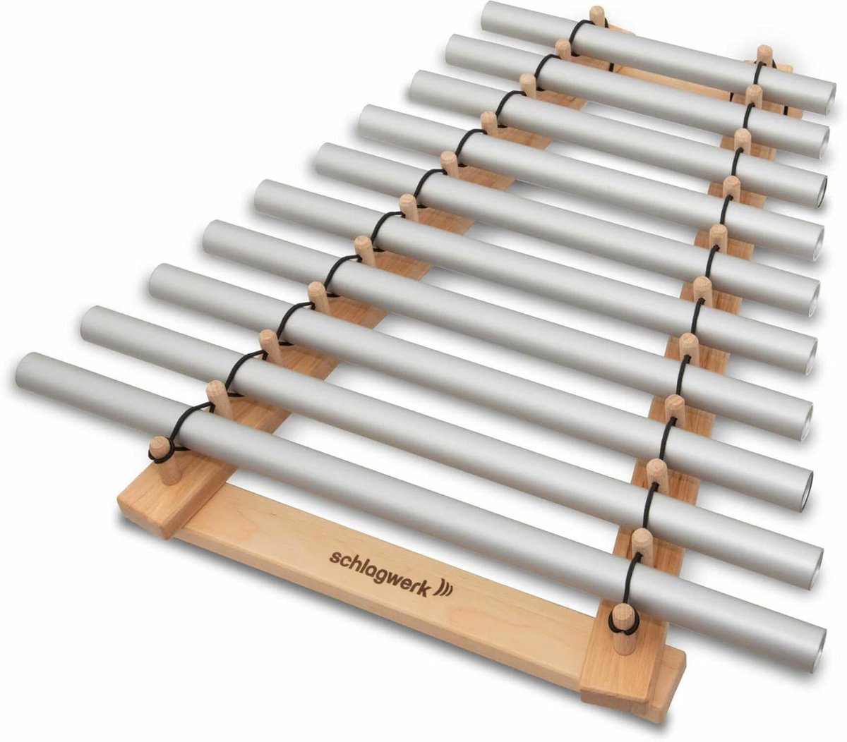 Tafelbuizen - Percussie Instrument - Muziek Maken - Instelbare Buizen - 64 x 64 cm - Meerkleurig