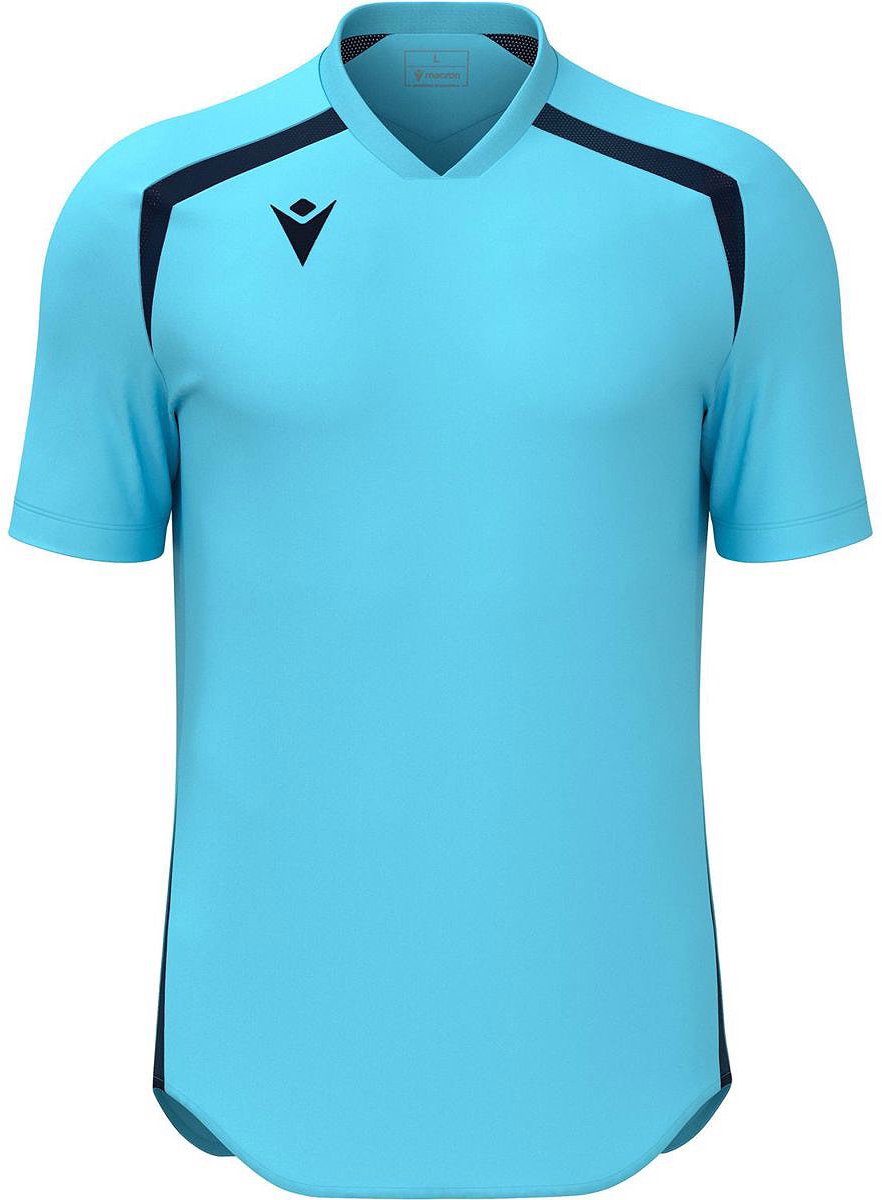 Macron Wyrm Shirt Korte Mouw Heren - Hemelsblauw / Marine | Maat: M
