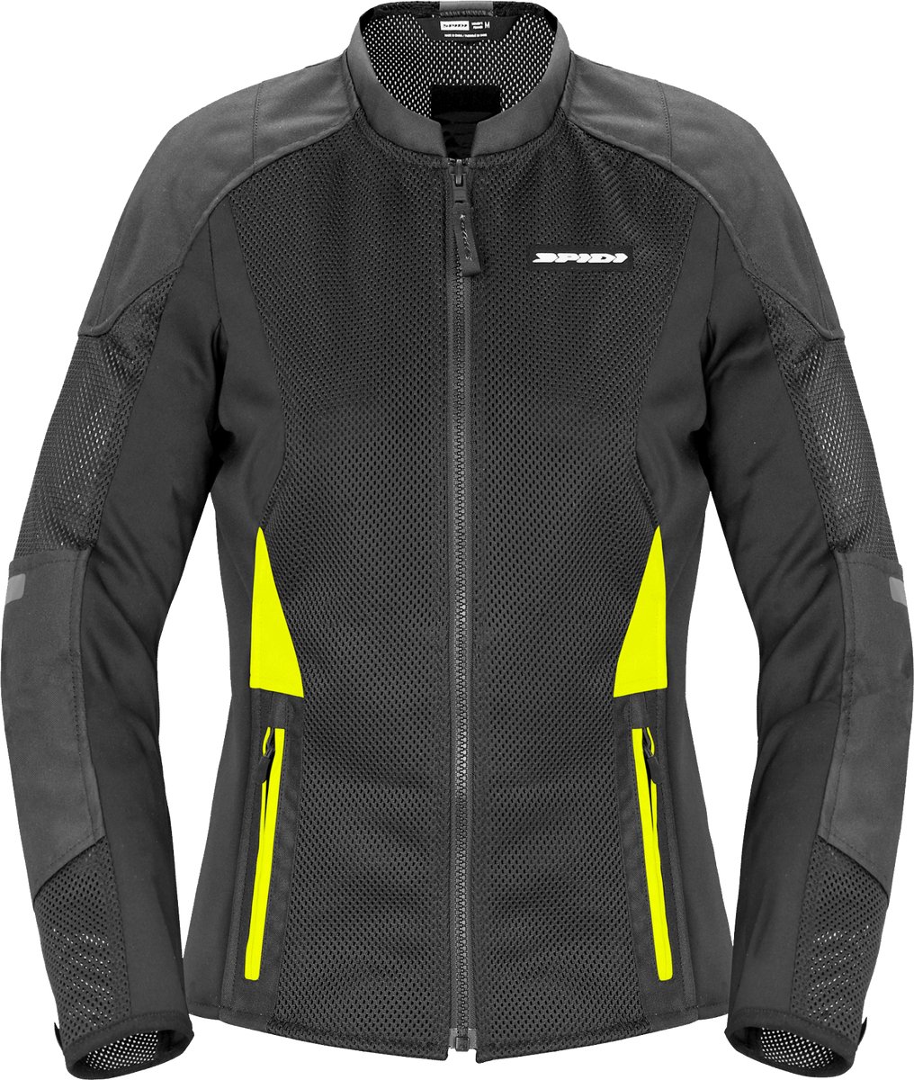 Spidi Super Net Jas Dames Fluo Geel - Jas