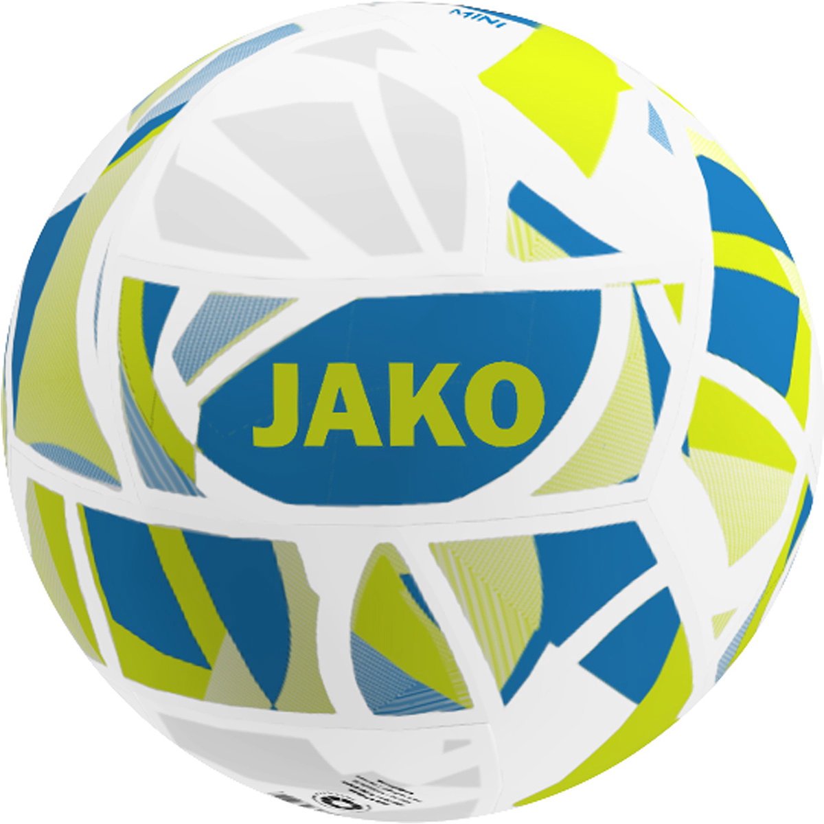 JAKO - miniball iconic - Voetbal mini - Wit, blauw